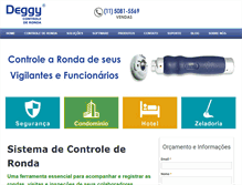 Tablet Screenshot of deggy.com.br